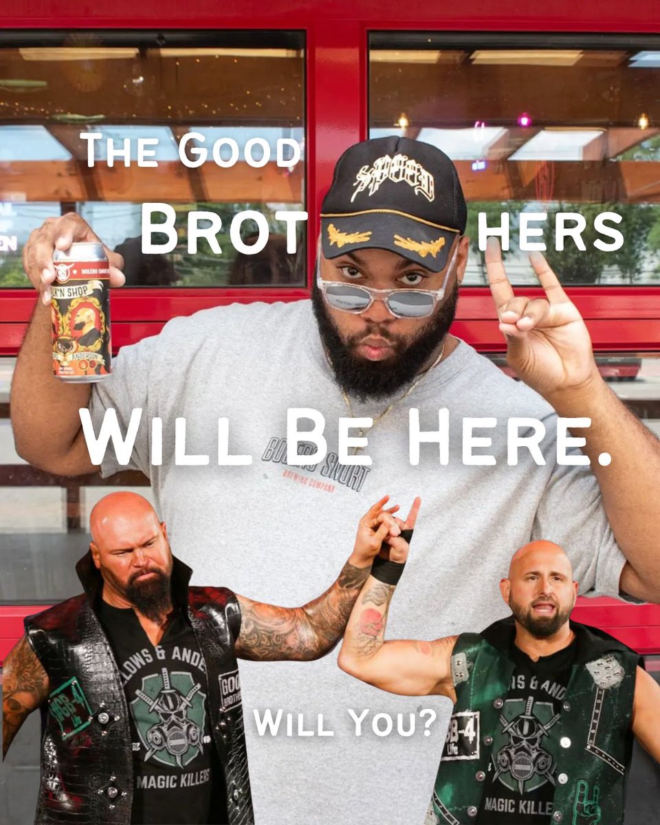 BoleroSnort's tweet image. FRIDAY, AUGUST 1ST @ BOLERO SNORT BREWERY, (CARLSTADT, NJ)
#SummerSlam #GallowsAndAnderson
TICKETS:
eventbrite.com/e/outlaw-wrest…