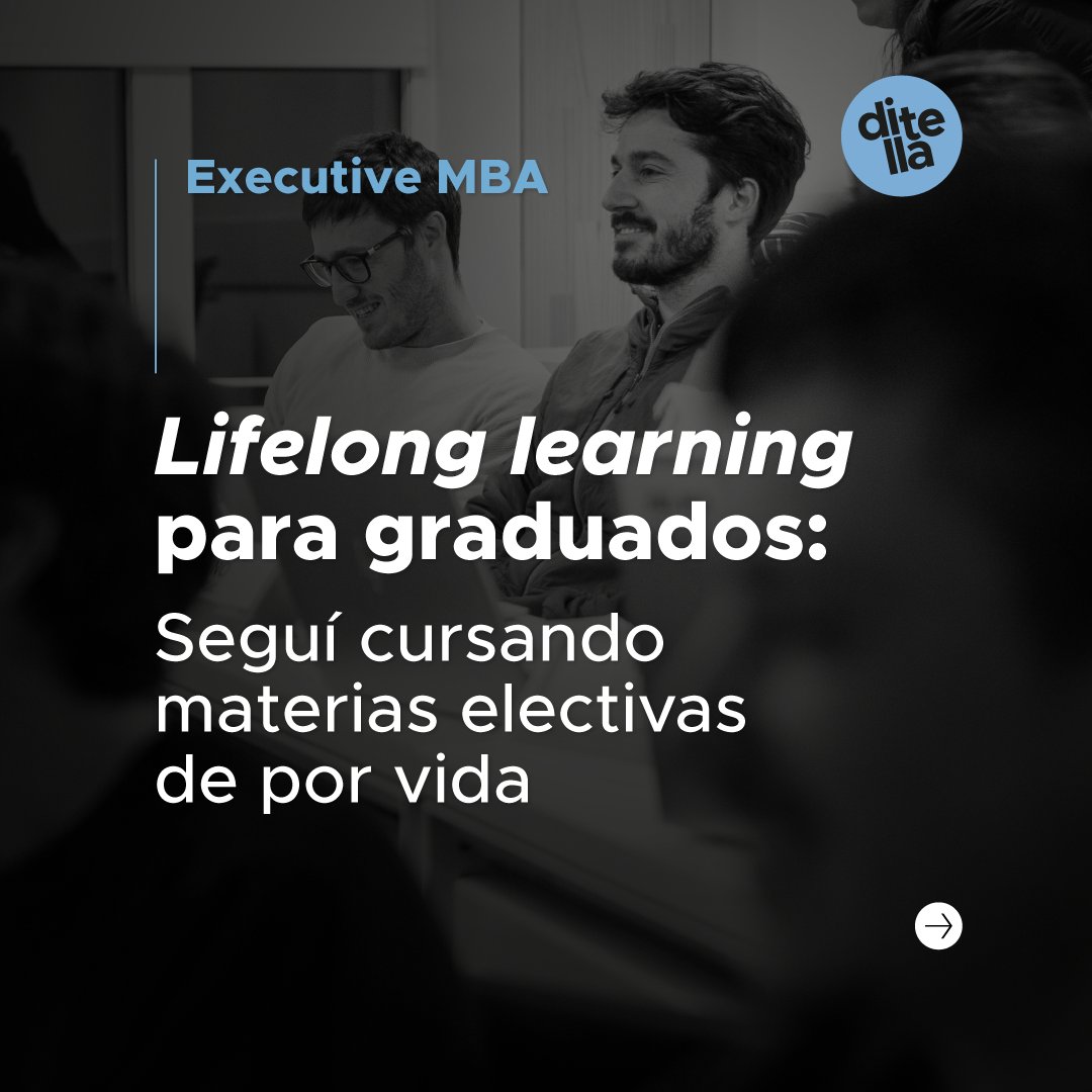utditella's tweet image. ¡Llevá tu carrera a otro nivel! Concretá tu potencial con nuestro #ExecutiveMBA. Próxima reunión informativa: jueves 31/7, 19h. Inscribite acá: bit.ly/3RT1igw.