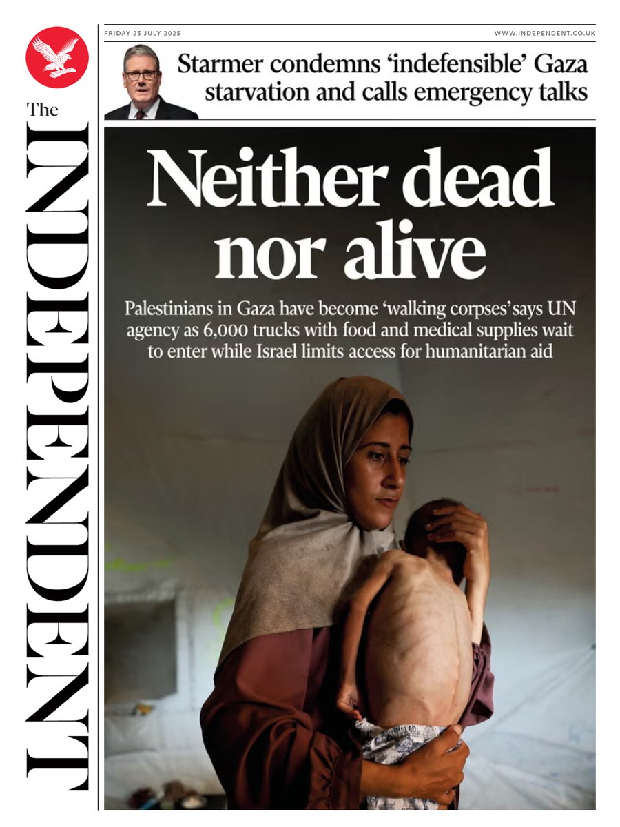 Tomorrow's @independent front page. To subscribe to the Daily Edition independent.co.uk/subscribe