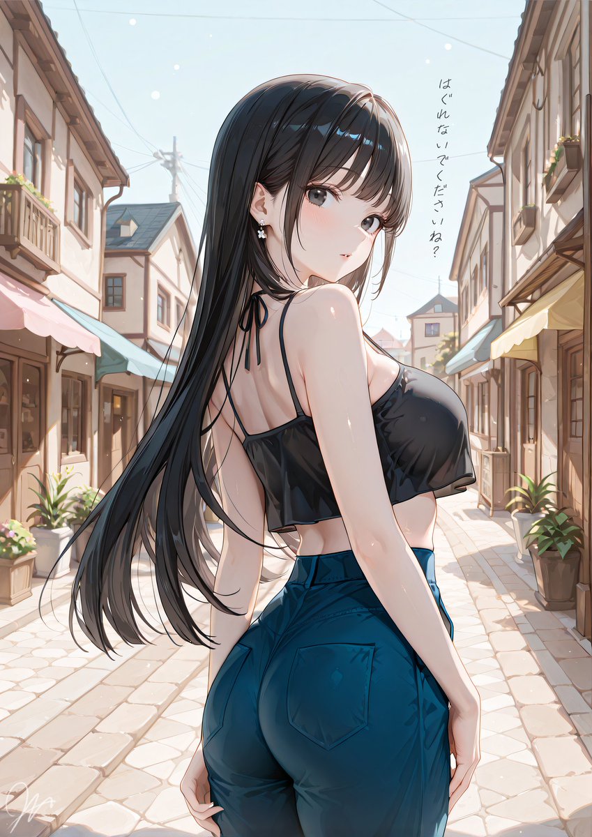 x_uta_'s tweet image. おはようございますっ☀️
週末も頑張っていきましょうね!
衣装はおむすびさん(@Omu_AI_Illust )からプロンプトをお借りしましたっ✨