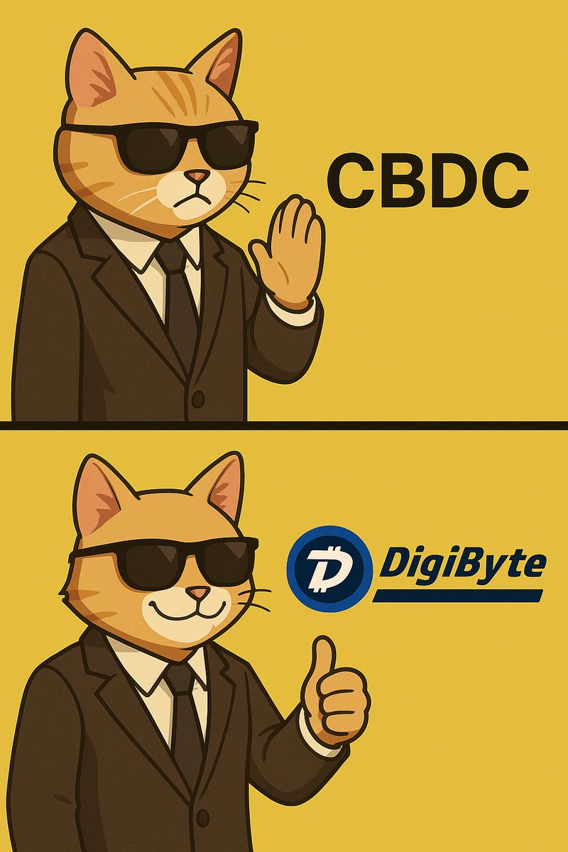 DGBGermany's tweet photo. 🪄Nur ein Narr vertraut dem Napf, den er nicht selbst kontrolliert. – Mr. Whiskers 🐈‍⬛🐾#DigiByte #StopCBDC #MiauFürFreiheit #FinanzielleUnabhängigkeit #ChadKatze https://t.co/WNWWLoKrW4
