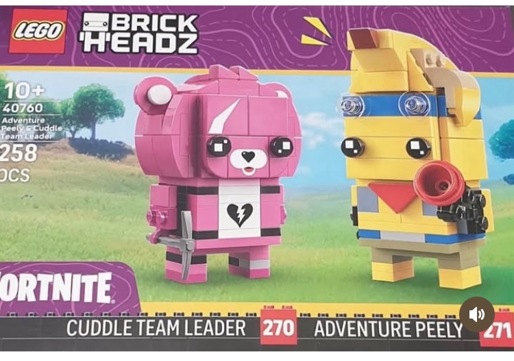 BlogsBrick's tweet image. Lego BrickHeadz: Fortnite Adventure Peely & Cuddle Team Leader GWP first look image
258 Pieces / with purchases of $130 or more / 1st August 2025
#Lego #Legonews #Legoleaks #Fortnite