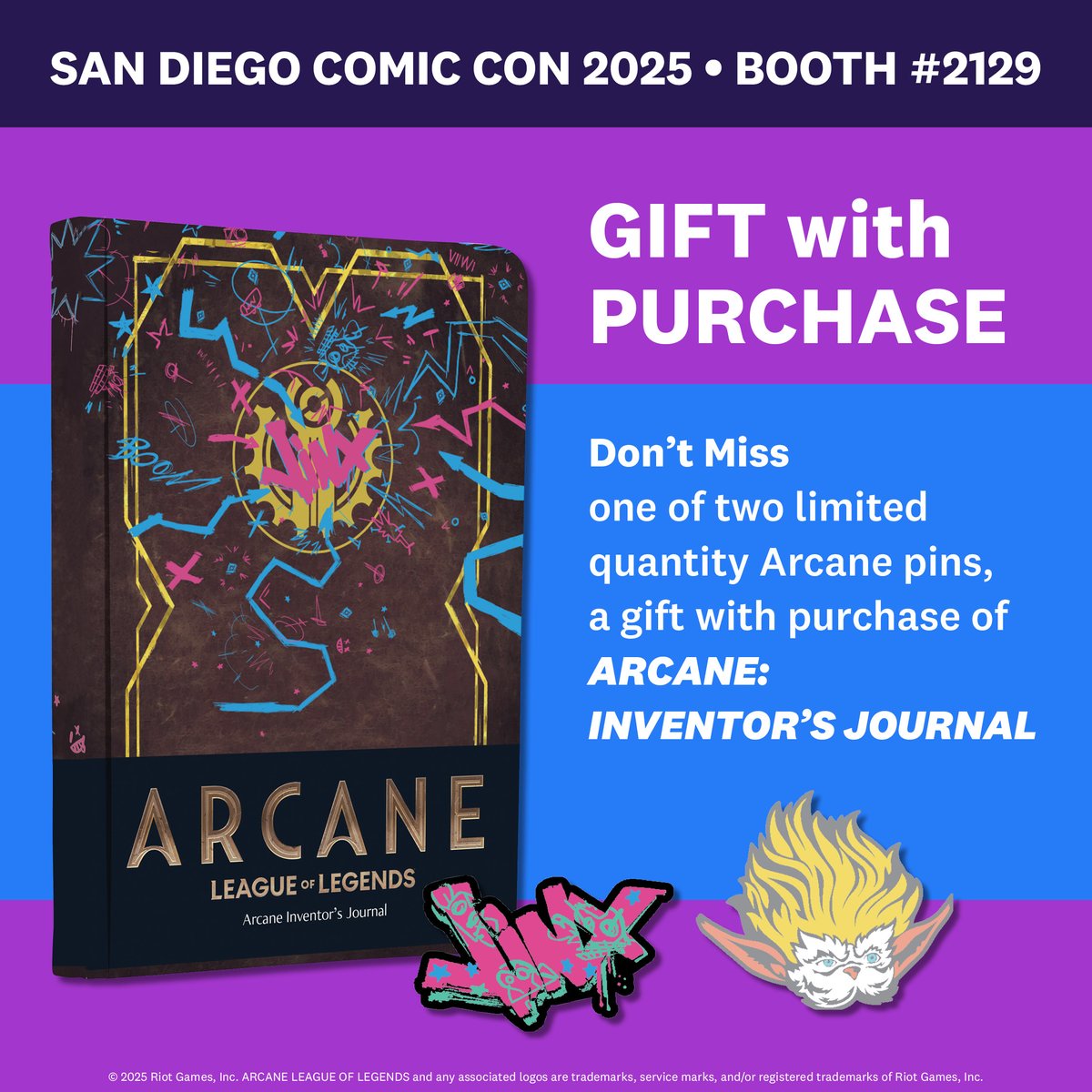 insighteditions's tweet image. We're so excited to announce our SDCC exclusives! Stop by the Insight Editions booth #2129 for these awesome gifts with purchase.
🥄Pre-order Avatar: The Last Airbender: The Official Baking Book and receive a custom set of bamboo measuring spoons.
💥Purchase Arcane: Inventor's…