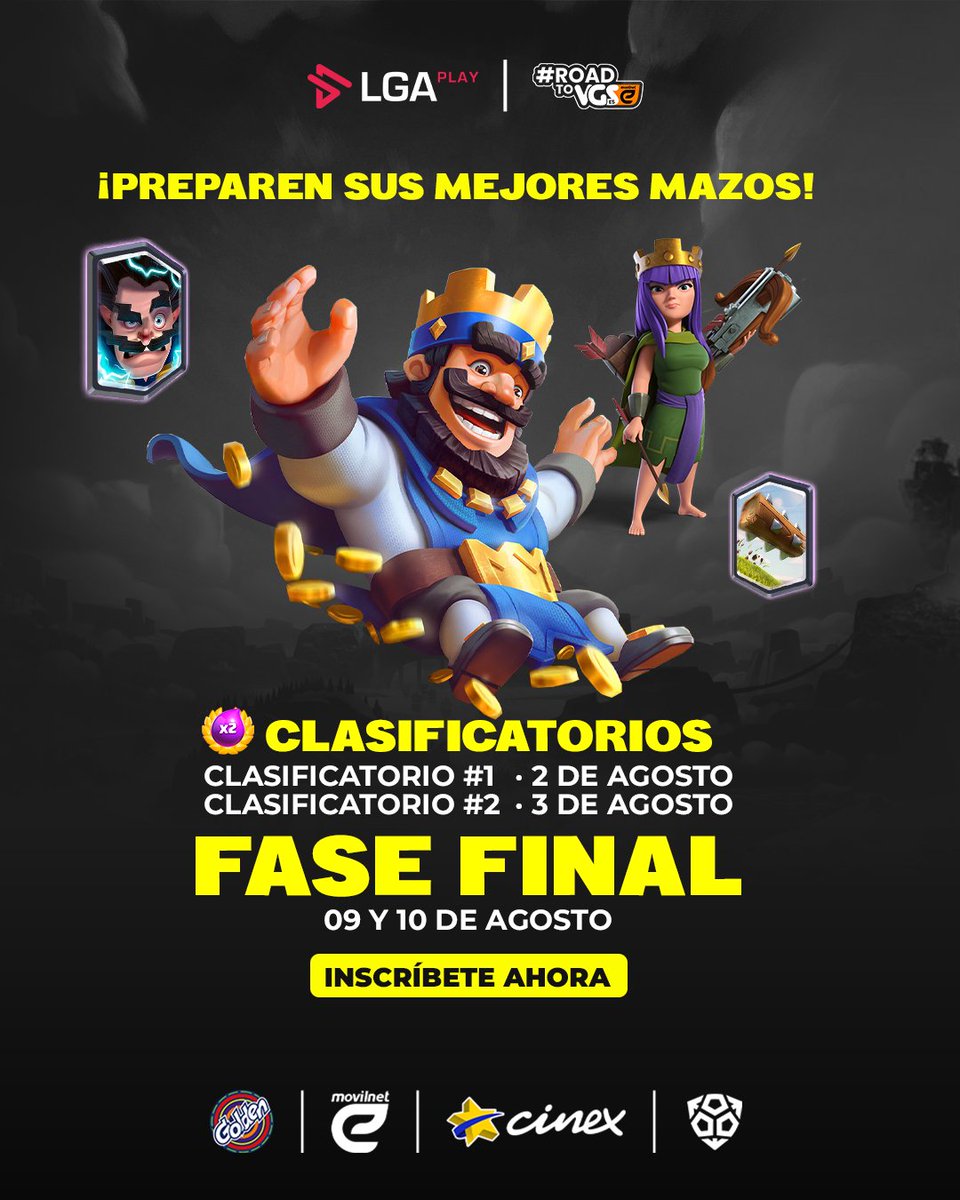 GeXero 🇻🇪 (@gexero) on Twitter photo invitamos a la comunidad de <a href="/SeleccionVzlaCR/">Venezuela Clash Royale 🇻🇪</a> a nuestra Liga UNI de <a href="/LGAplay/">LGAPlay - Esports Venezuela 🇻🇪</a> para jugadores venezolanos estudiantes de carreras universitarias! invitamos a la comunidad de <a href="/SeleccionVzlaCR/">Venezuela Clash Royale 🇻🇪</a> a nuestra Liga UNI de <a href="/LGAplay/">LGAPlay - Esports Venezuela 🇻🇪</a> para jugadores venezolanos estudiantes de carreras universitarias!
