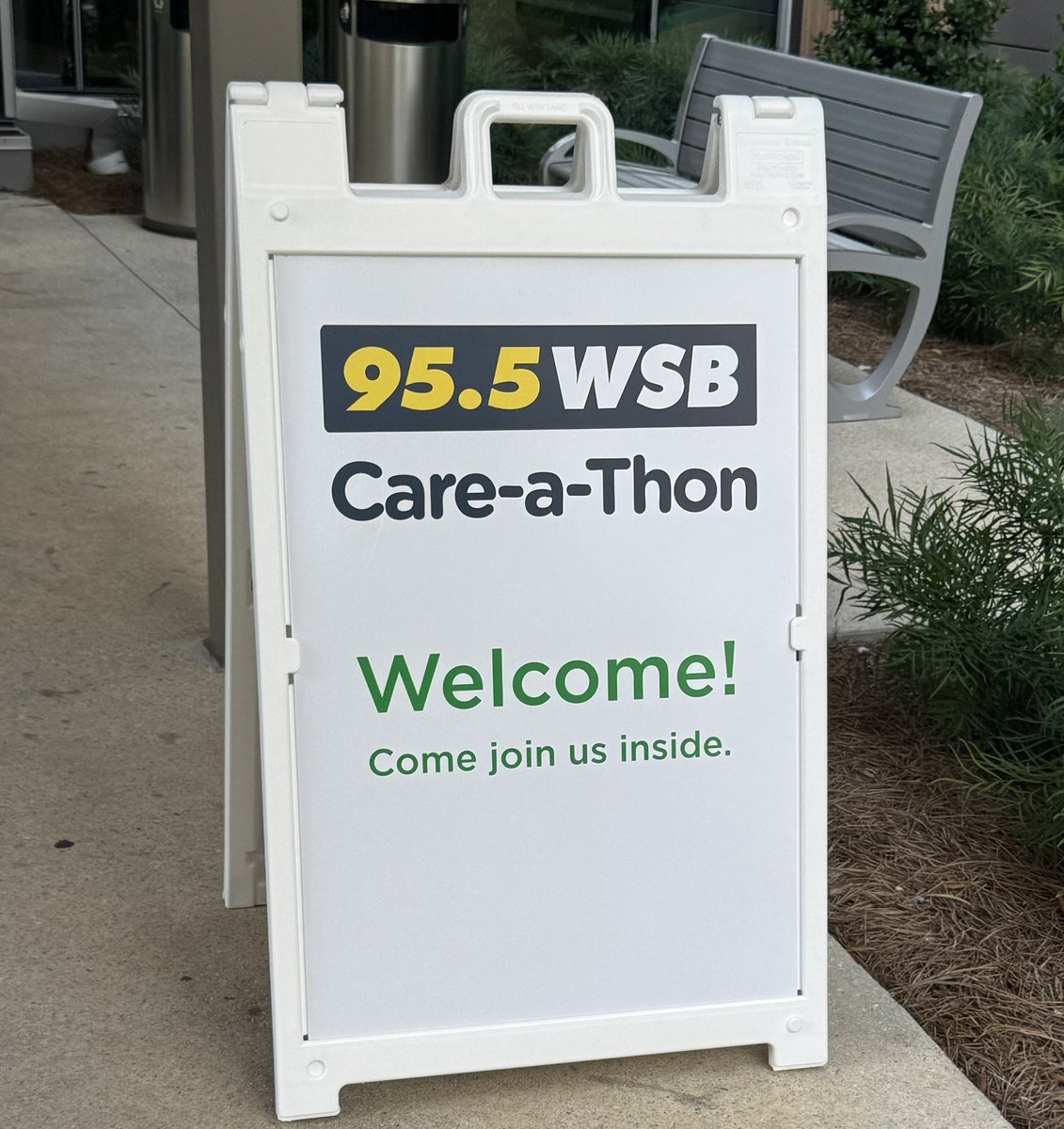 Here we go! My favorite days to broadcast on <a href="/wsbradio/">WSB Radio</a>! Love this cause!