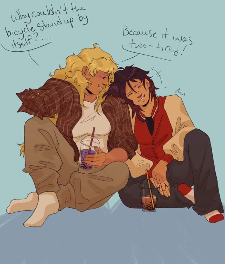 ArcadeSweet's tweet image. #Butchyangweek day 4 - butchability
#rwby
You don't have to be physically strong to be a protector, to be butch, just being you is enough
Commissioned this from @/pmpkn_soup on Instagram