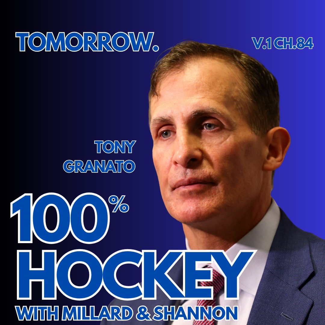 John Shannon (@jshannonhl) on Twitter photo Tomorrow on 100% Hockey…
Tony Granato…on fighting the cancer fight and giving back….
His new show on <a href="/NHLNetwork/">NHL Network</a> and more! Tomorrow on 100% Hockey…
Tony Granato…on fighting the cancer fight and giving back….
His new show on <a href="/NHLNetwork/">NHL Network</a> and more!