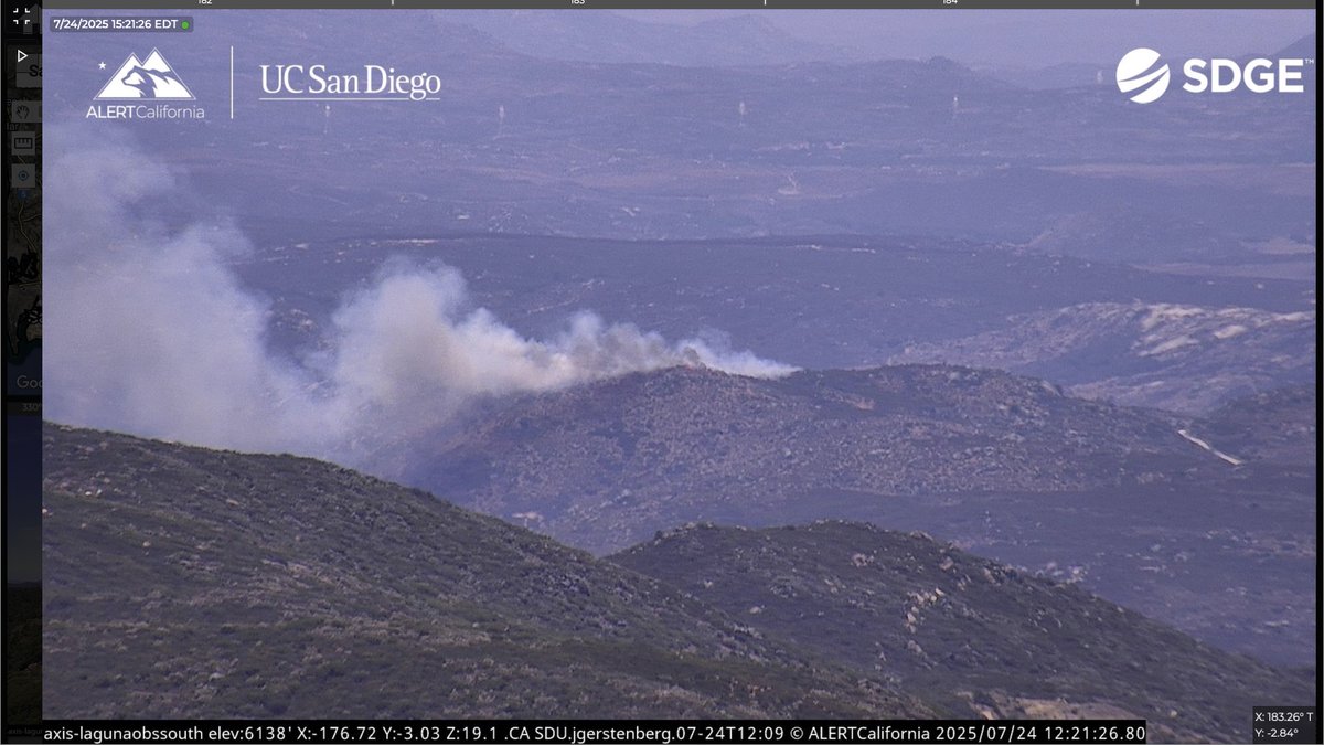 NationalWldfire's tweet image. NEW START: La Posta Road, San Diego County, the #PostaFire is 10-15 acres with a structure threat and a moderate rate of spread.