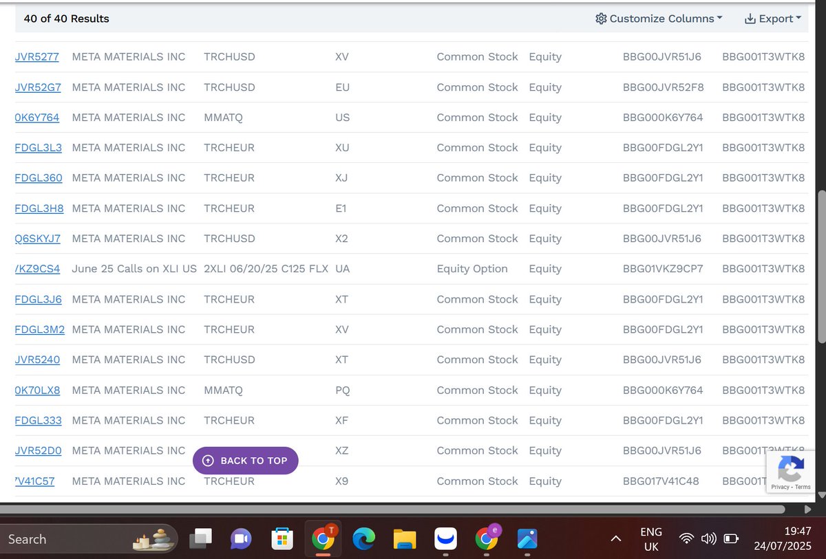 Caveatlector12's tweet image. XLI Flex options displaying MMAT share classes is highly unusual $MMAT was never in XLI&apos;s index, so this crossover shouldn&apos;t occur under normal market structures. $mmtlp