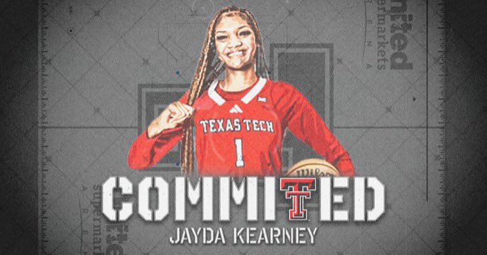 RedRaiderSports's tweet image. The Texas Tech Lady Raiders have picked up another commitment from 6’6 center Jayda Kearney (@KearneyJayda)‼️
Kearney was recently rated as the top player in the city of Houston.
More from @ShelCEHill ⬇️
🏀 on3.com/sites/red-raid…