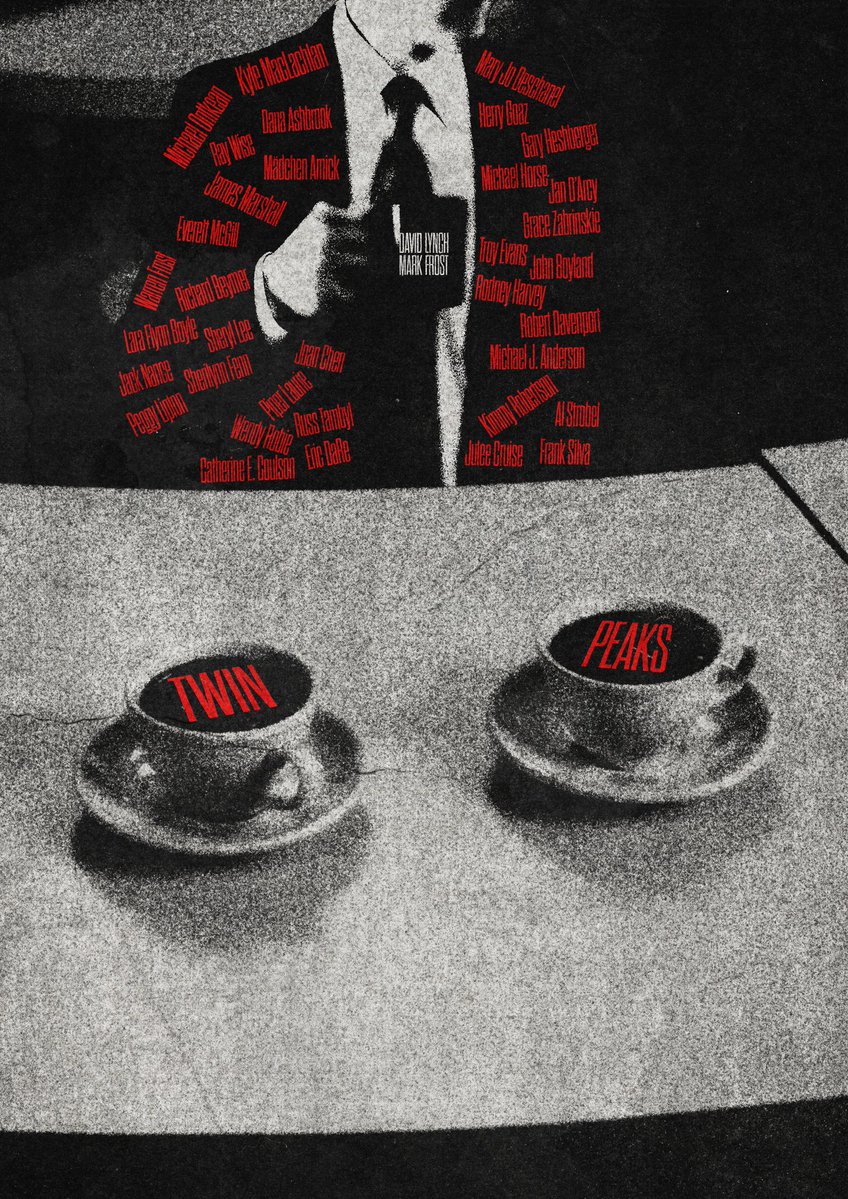 gman_on_discord's tweet image. I'm on vacation in Sweden, and I'm trying to make posters with images from my laptop
I just so happen to have a bunch of Twin Peaks S1 screencaps so I've been making posters with those.
