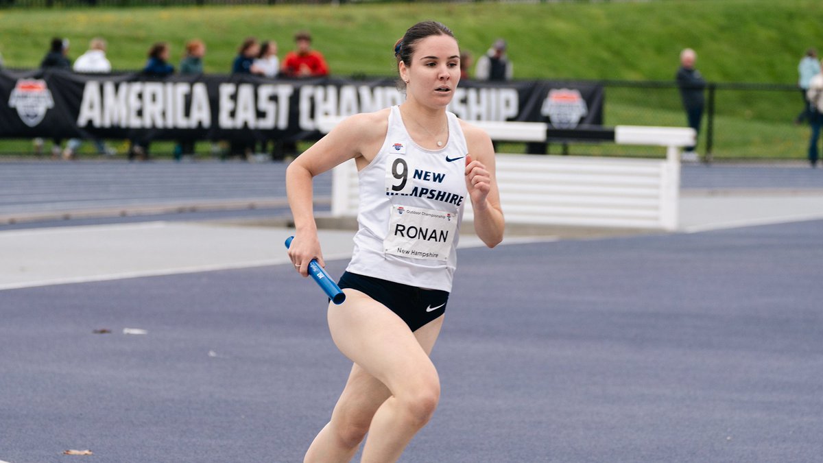 UNHTrackField's tweet image. An outstanding 96 percent of the 2024-25 Women's Track & Field Team was named to the @AmericaEast Academic Honor Roll!
Story ➡️ unh.short.gy/WTrackFieldHon…
#BeTheRoar