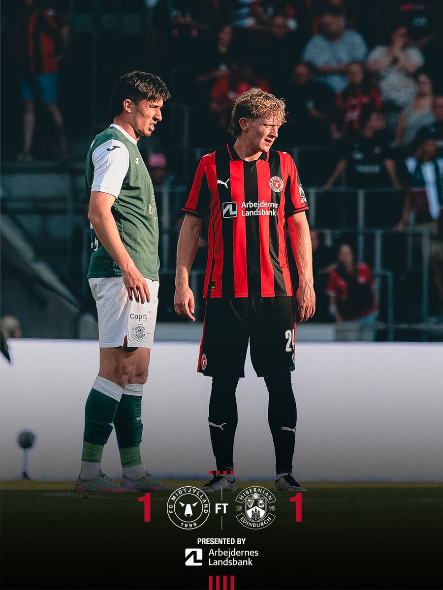 fcmidtjylland's tweet image. Frustrerende aften.
Det hele afgøres i Skotland.
#FCMHIB