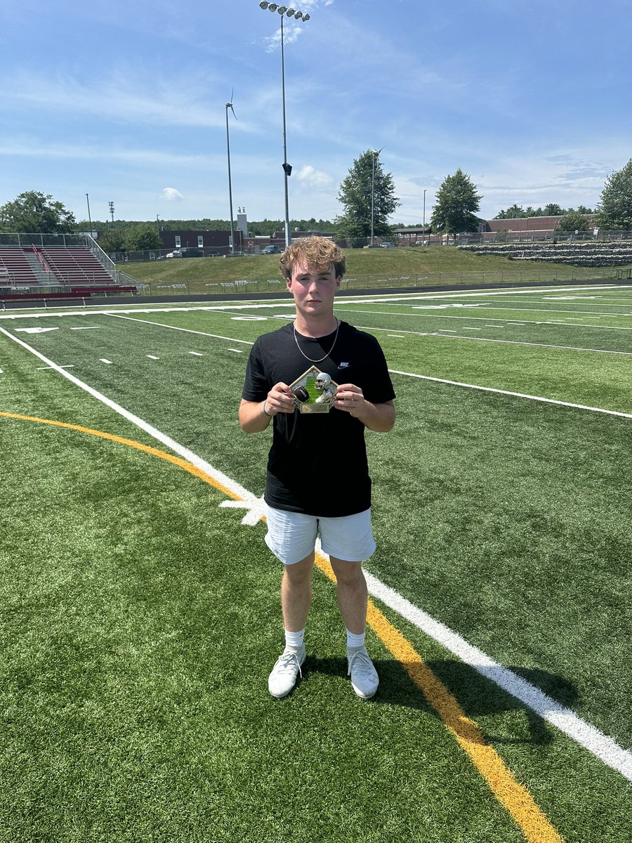 Maine Elite Passing Camp (@elitemaine) on Twitter photo An unbelievable week of football at Maine Elite Passing Camp in Augusta. It was warm today to finish off the week, but the competition was tremendous. 
Pro Division Winners:
Bohdy King Jones- Cony
Braden Dubuc- Oak Hill
Caden Cooper- Bonny Eagle
Landen Perry- Cony An unbelievable week of football at Maine Elite Passing Camp in Augusta. It was warm today to finish off the week, but the competition was tremendous. 
Pro Division Winners:
Bohdy King Jones- Cony
Braden Dubuc- Oak Hill
Caden Cooper- Bonny Eagle
Landen Perry- Cony