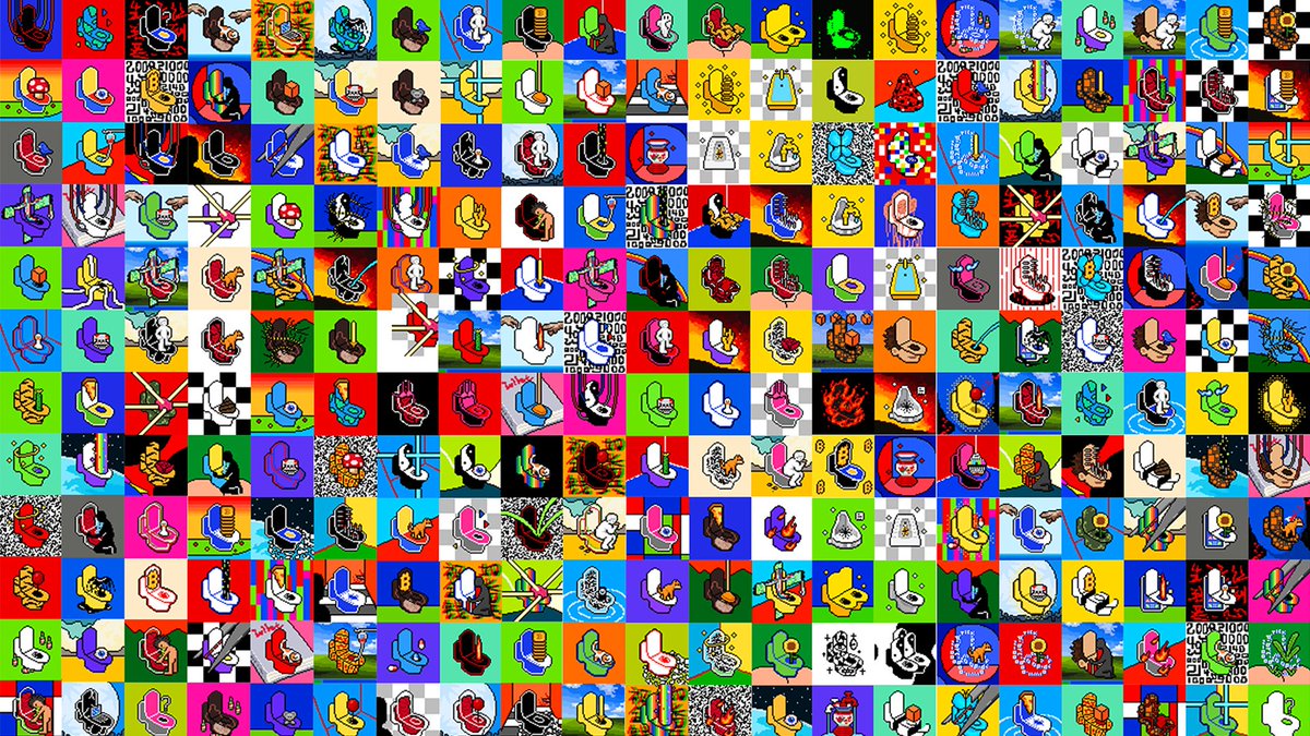 BTC_WC's tweet image. 1. BTCWC.Toilet.OG is a collection of oddly shaped inscriptions minted for free.
2. 6000 toilets have been inscribed on Bitcoin in a decentralized manner.
3. In an age grappling with nihilism, they serve as tangible anchors of reality in the search for order.