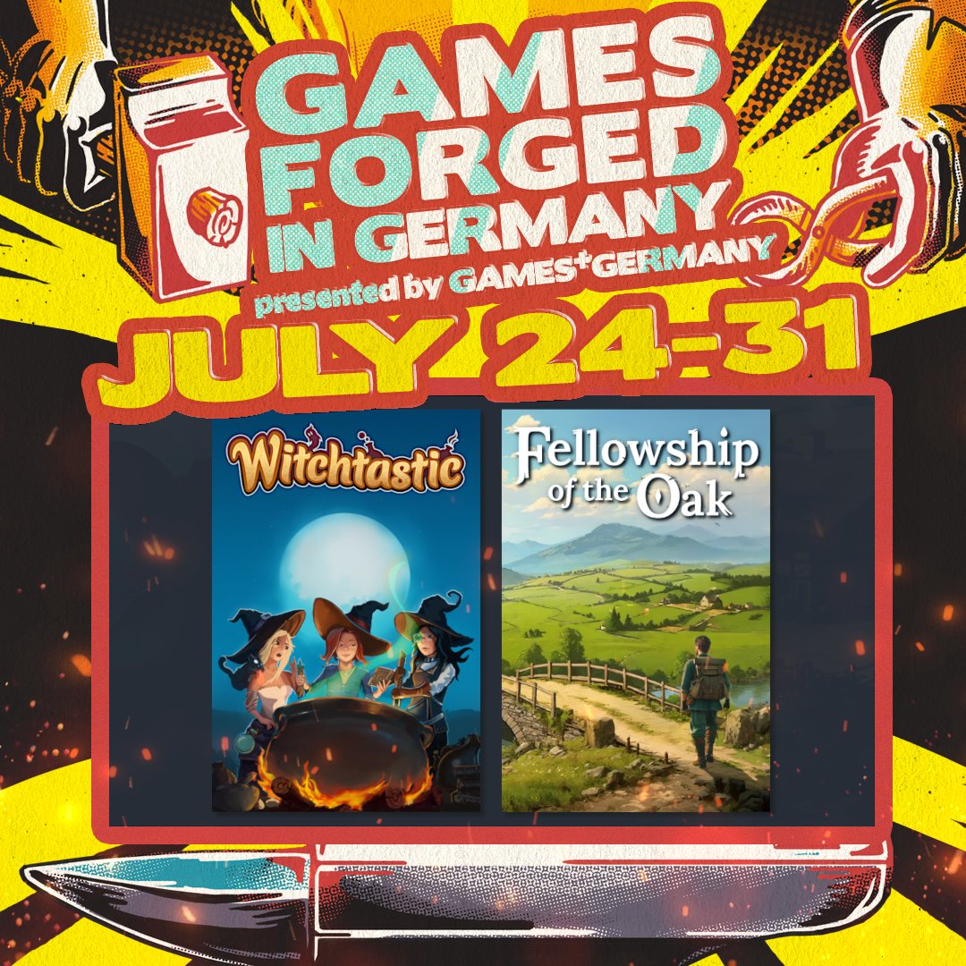 Games Forged in Germany! We're happy to be part of this years game-selection! :)

store.steampowered.com/sale/Games-For…