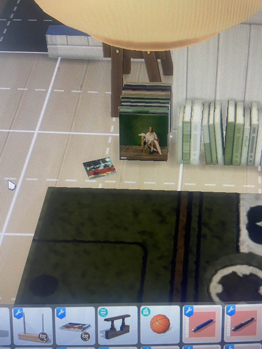 PetalsforChloe's tweet image. Paramore and Doechii in my sims house iktr