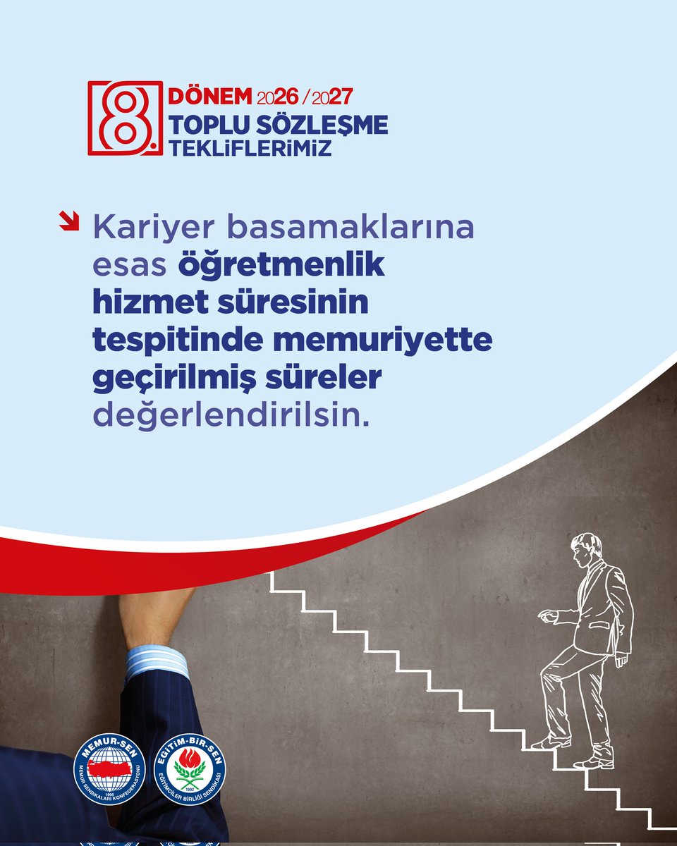 8. Dönem Toplu Sözleşme Teklifimiz;