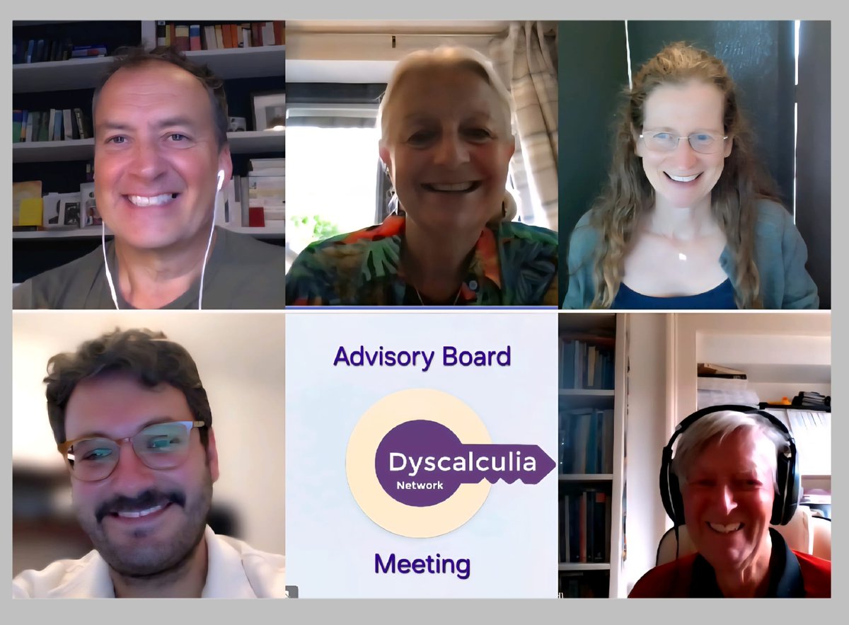 DyscalculiaNet1's tweet image. It was wonderful to meet with our fantastic Advisory Board tonight and talk about our annual CIC report (coming soon- summarising all we have done is a challenge!) and thinking about our next steps. Exciting times ahead!
#Dyscalculia #mathsdifficulties #CIC