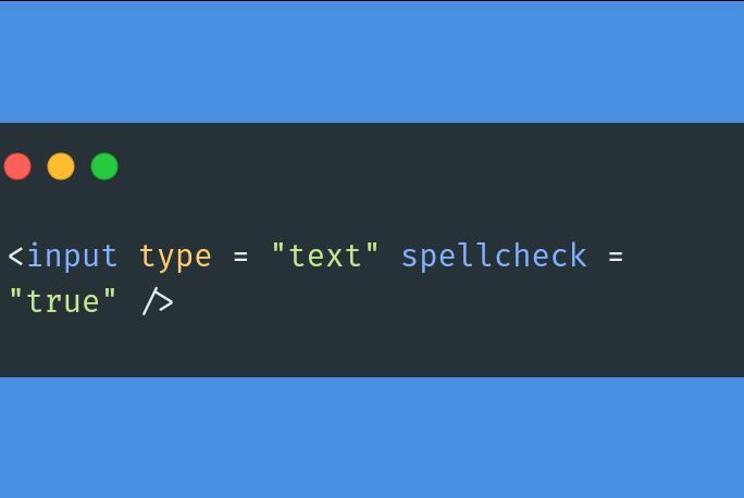 isMusembi's tweet image. HTML Tip 💡

The HTML `spellcheck` attribute checks for spelling errors.