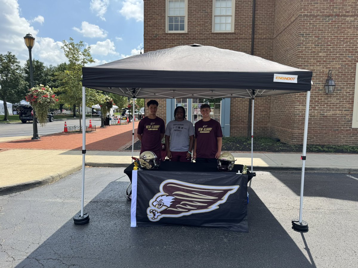 Coach Britton (@coach_britton) on Twitter photo Stop by the <a href="/NewAlbanyFB/">New Albany Football</a> tent at the Healthy New Albany Farmers Market today from 4-8 to pick up your discount cards supporting the Eagles. #FINISH <a href="/350by50_CoachBF/">Brian Finn</a> <a href="/CoachKrulNA/">Coach Krul</a> <a href="/SammyCoach/">Coach Samanich</a> Stop by the <a href="/NewAlbanyFB/">New Albany Football</a> tent at the Healthy New Albany Farmers Market today from 4-8 to pick up your discount cards supporting the Eagles. #FINISH <a href="/350by50_CoachBF/">Brian Finn</a> <a href="/CoachKrulNA/">Coach Krul</a> <a href="/SammyCoach/">Coach Samanich</a>