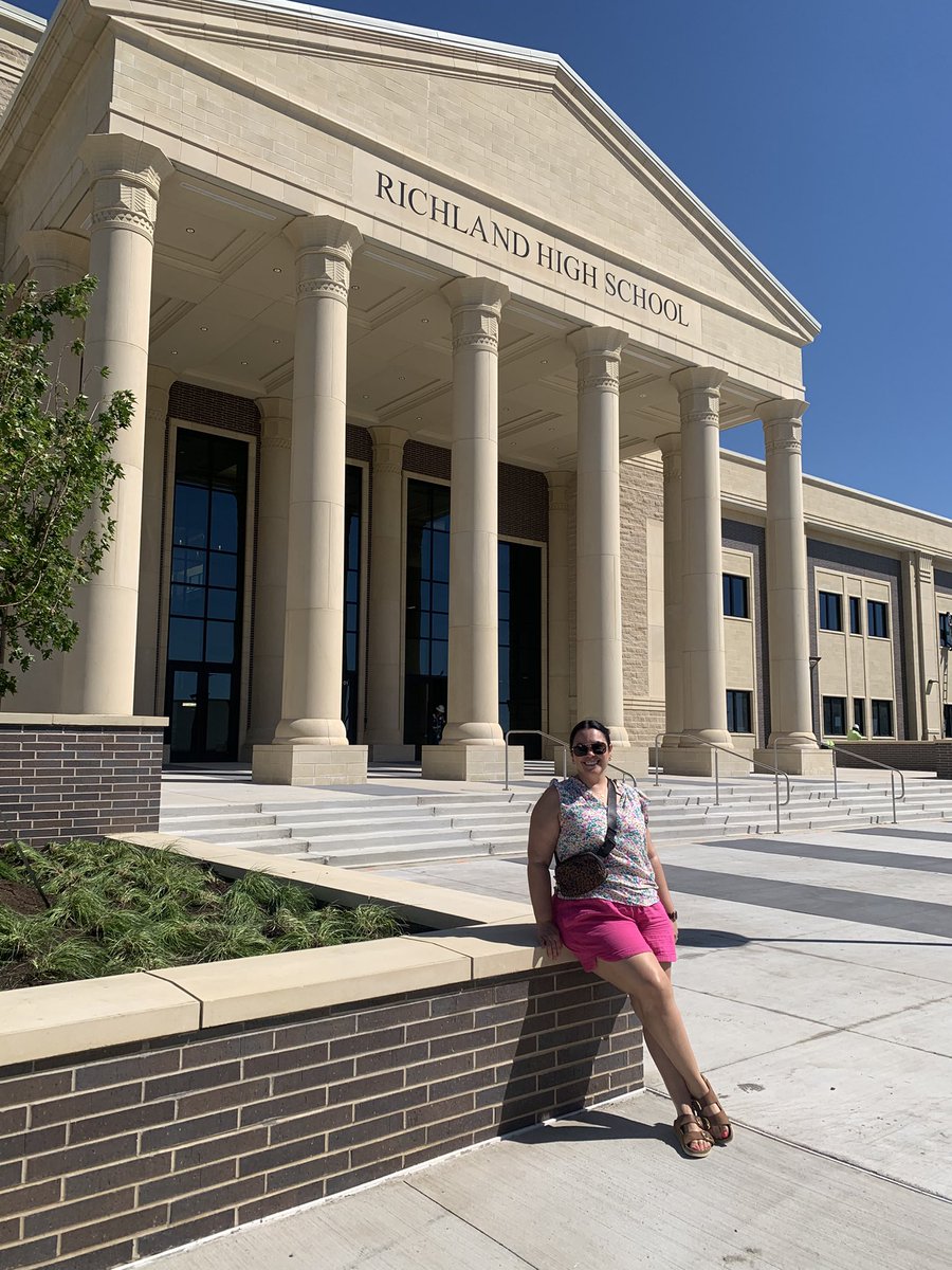 Picked up the last of my things from PHS today. Laughed, cried, and said goodbye to some amazing people I’ll miss dearly. 💚 Aiden’s graduated and even left a piece of himself at Prosper. Now it’s on to Richland HS — here we come, Audrina and I! 💜 #NewChapter