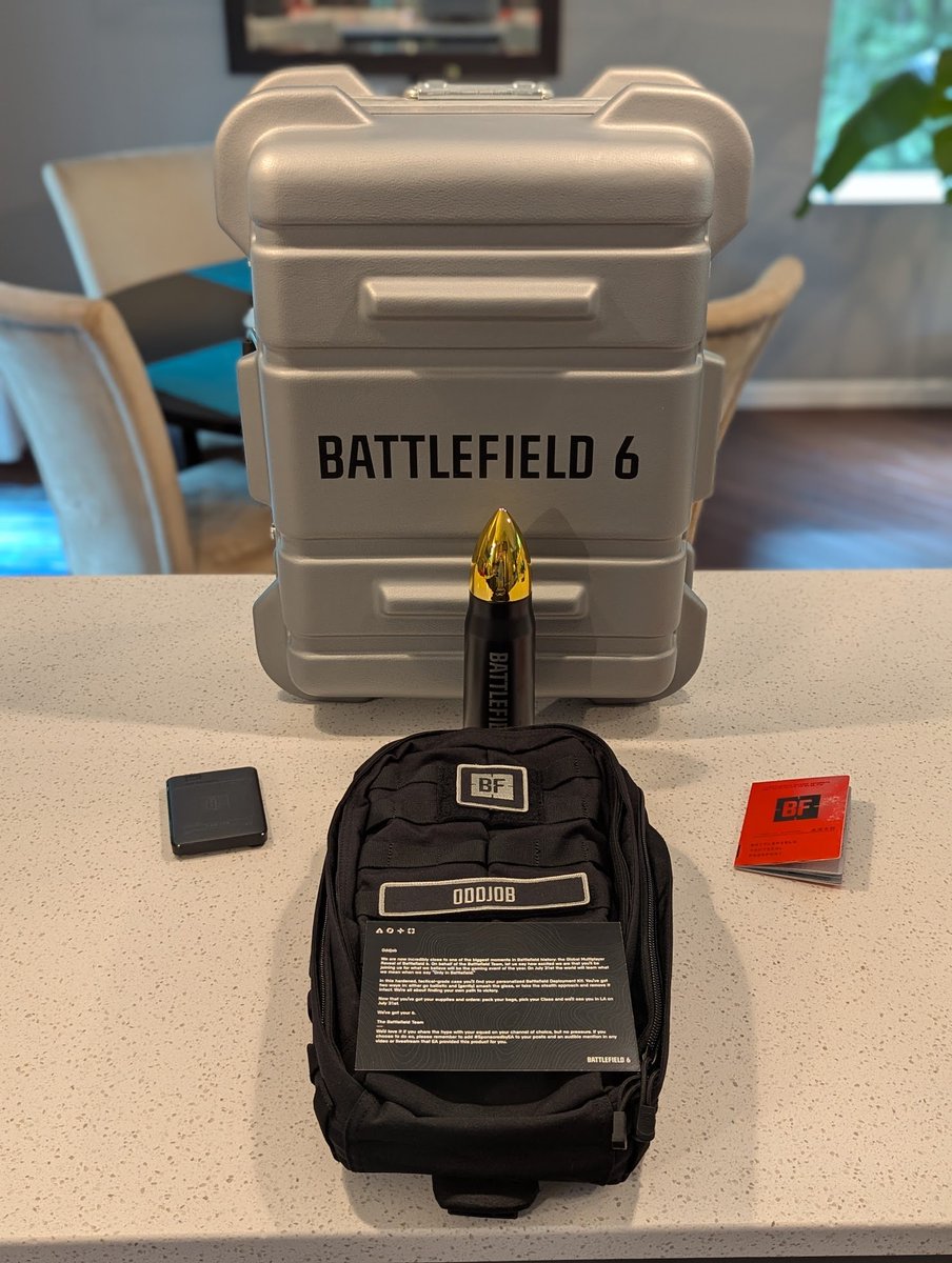 _OddJob001_'s tweet image. I've been a die hard fan of @Battlefield for half my life.
Still can't believe this is real.
Huge thanks to @Battlefield and @EA for the chance to head to LA, on July 31st, and help reveal #Battlefield6 gameplay to the world.