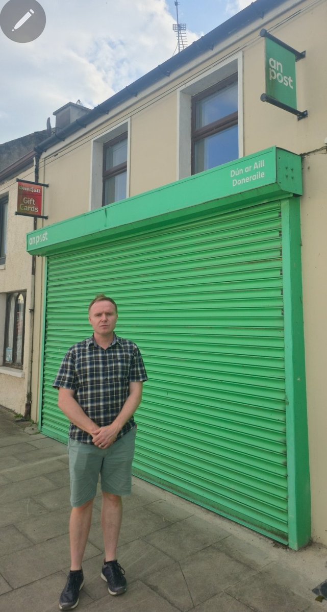 LiamQuaide's tweet image. I spent time meeting residents in lovely Doneraile today. Doneraile is dynamic with a variety of businesses but has been dealt a major blow recently with the imminent closure of the post office.
Locals have lots of good things to say about Doneraile native Cllr Eamonn Horgan.