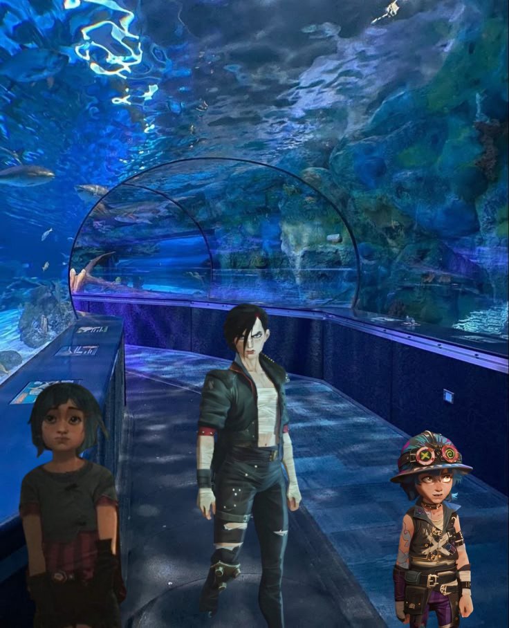PARODY_PITVI's tweet image. Took powpow and my niece out to the Aquarium.
@P0wP0wder_ @SKIBIDI_ISHA