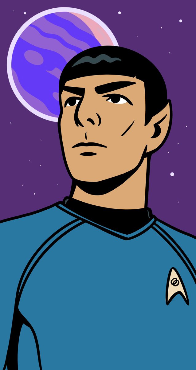 OliverKuhlmann1's tweet image. #spock #startrek #nutrek #fanart #digitalart