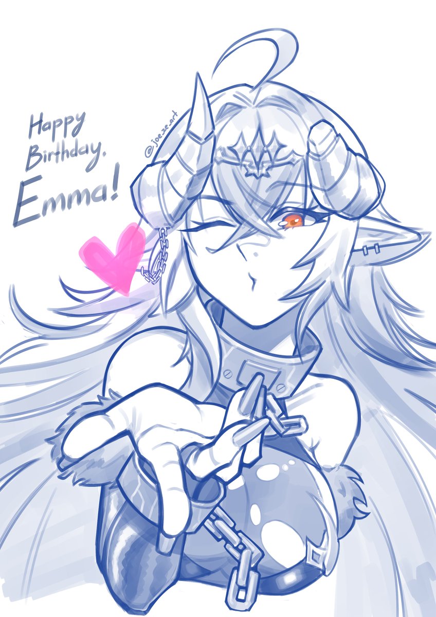 🌟 Joe Westbrook 🌟 QUEUE OPEN 5/5 SLOTS🌟 (@joe_ze_art) on Twitter photo Happy Birthday <a href="/OumiyaEmma/">Oumiya Emma ⛓💀</a>,hope you have a lovely birthday ✨✨ ( Boss dah tua dah )🥹
I've been busy all-day long,that I forgot it's Emma's birthday today,and I missed the stream as well 😭🙏
#OumiArt #EmmaEXP Happy Birthday <a href="/OumiyaEmma/">Oumiya Emma ⛓💀</a>,hope you have a lovely birthday ✨✨ ( Boss dah tua dah )🥹
I've been busy all-day long,that I forgot it's Emma's birthday today,and I missed the stream as well 😭🙏
#OumiArt #EmmaEXP