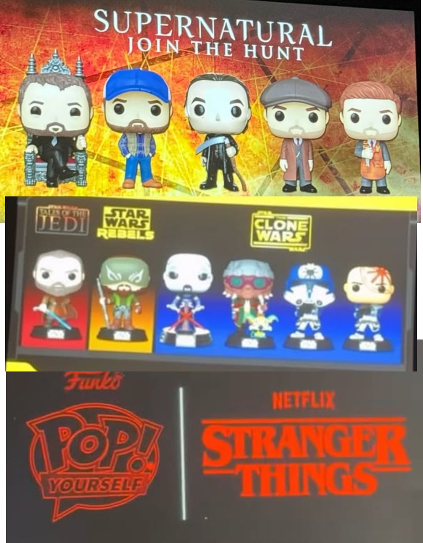 professorjosh's tweet image. So @originalfunko knows how to keep me around - New Supernatural Funko Pops, New Clone Wars & Rebels Funko Pops, and Stranger Things Pop Yourself!
#funkoaddict #funkonews #funkofamily #funko #funkopops #funkostarwars #funkosupernatural #supernatural #starwars #strangerthings…
