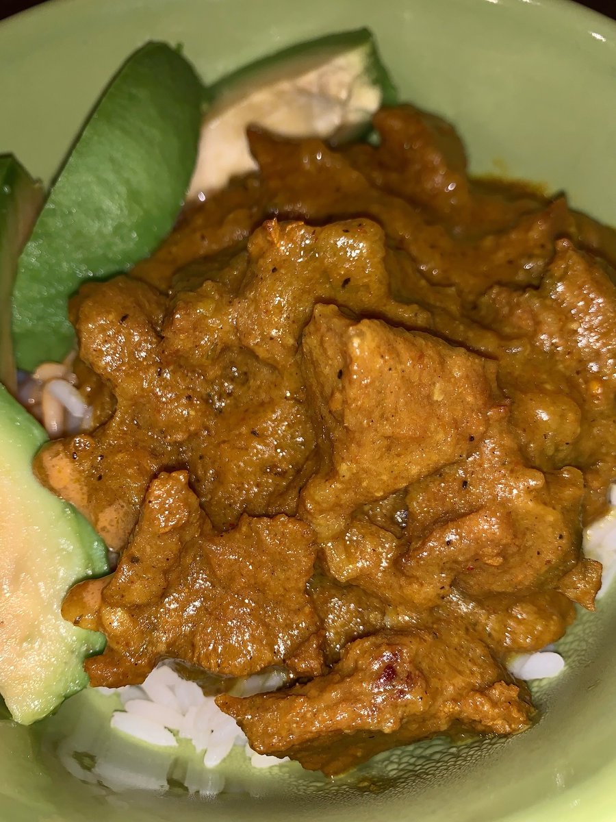 Curry Goat x Rice x Avocado 
By Yours Truly 🇯🇲🔥👌🏾