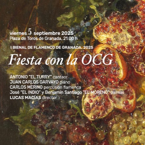 Concierto gratuito. La distribución de invitaciones comenzará el lunes 1 de septiembre, y podrán retirarse en la Oficina de Turismo del Ayuntamiento de Granada y en la Taquilla del Teatro Isabel la Católica.