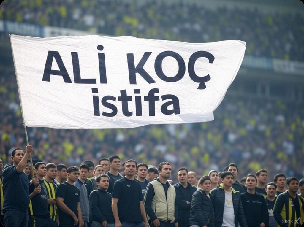 Ana karakter, artık Fenerbahçe'nin ali koç'tan kurtulduğu günleri görmek istiyor..