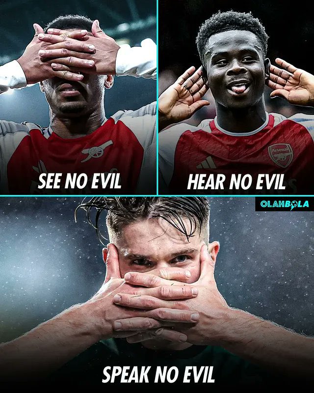 Type no evil
#Arsenal
<a href="/Arsenal/">Arsenal</a>