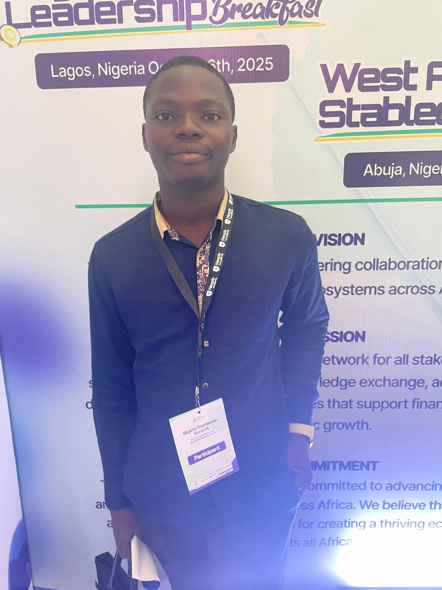 adeolalasisi6's tweet image. I am happy to represent @Wurana01 at first @afristablecoin summit in Africa 👑
I was able to connect with tons of builders and friends from @SuperteamNG and other chains .
I was also able to connect with @ayoolatosinn and @influencerandy
I got massive Alphas💜🍷