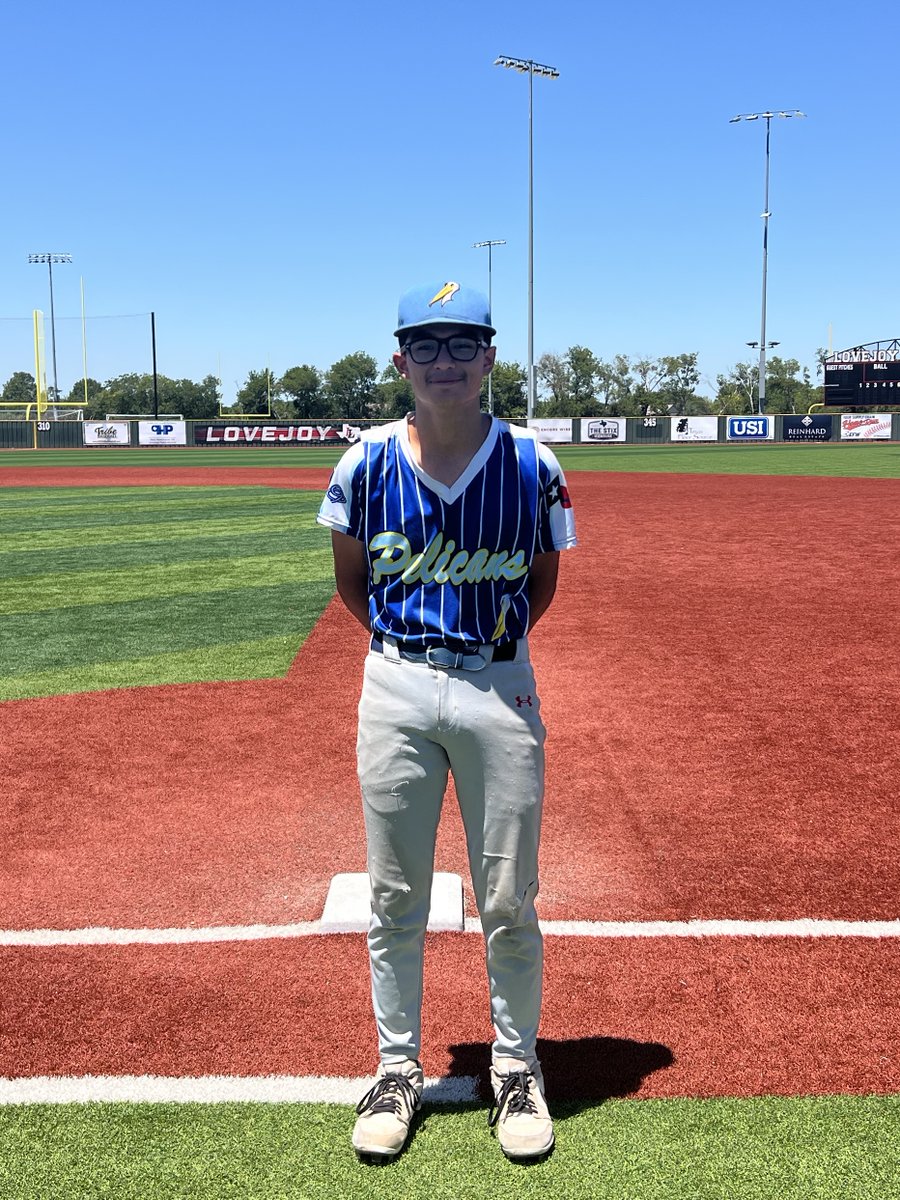FiveToolTexas's tweet photo. F: Dallas Pelicans 6, Dallas Tigers De Leon 4
PoG: @ianr_025 6.2 IP, 7K https://t.co/w4EuV4SYya