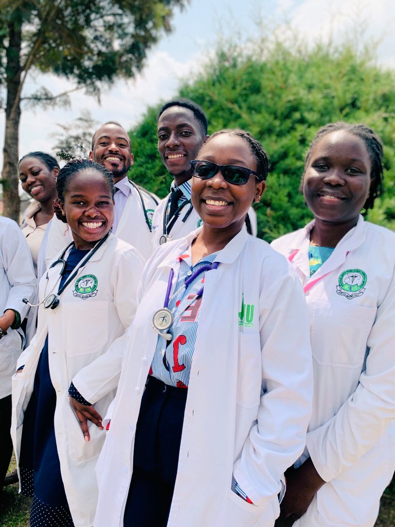 Today, We did our last paper in medical school. Officially Doctors. 😁 Thank you <a href="/kiuvarsity/">Kampala International University</a> ♥️. Any Tips for Pre-internship??