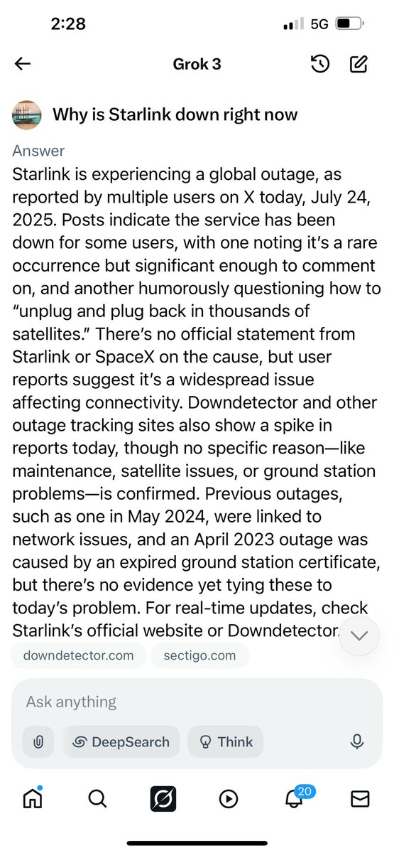 rlong10's tweet photo. Starlink Exploded!
#starlink https://t.co/L6aPjqwtpY