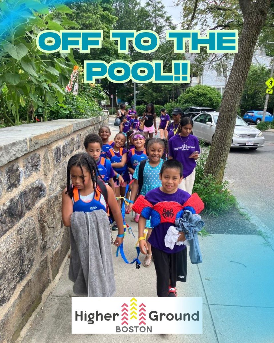 Our 1st graders made a splash! Building water confidence and having fun in the pool. 
#summeracademy #swimmingfun #1stgradersplash #highergroundboston