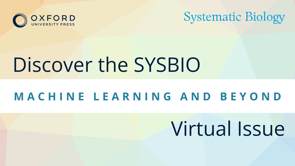 OxfordJournals's tweet image. Get a glimpse into the future of evolutionary inference! The #SYSBIO Virtual Issue on Machine Learning &amp;amp; New Algorithms highlights the techniques enabling researchers to analyze bigger datasets &amp;amp; more complex scenarios than ever before. 

Read today: oxford.ly/4m8TuED