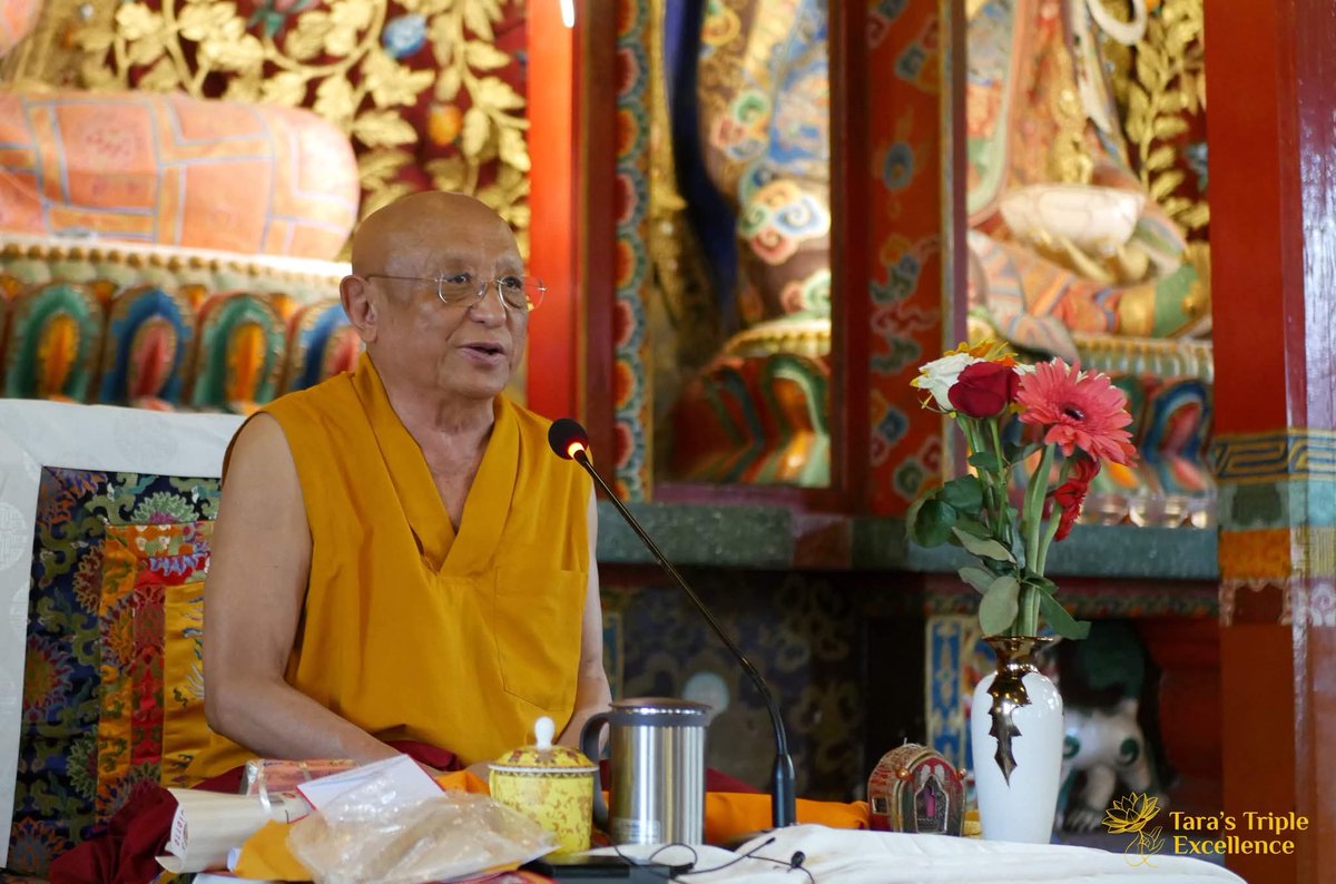 TaraTripleExcel's tweet image. “Whether we are listening, practicing, translating, or simply helping out, do in relation to the Dharma should always be done with the sincere wish to help others. Don’t hope for respect, admiration. Don’t think of accumulating merit. In short, don’t expect a reward.”
- CNR