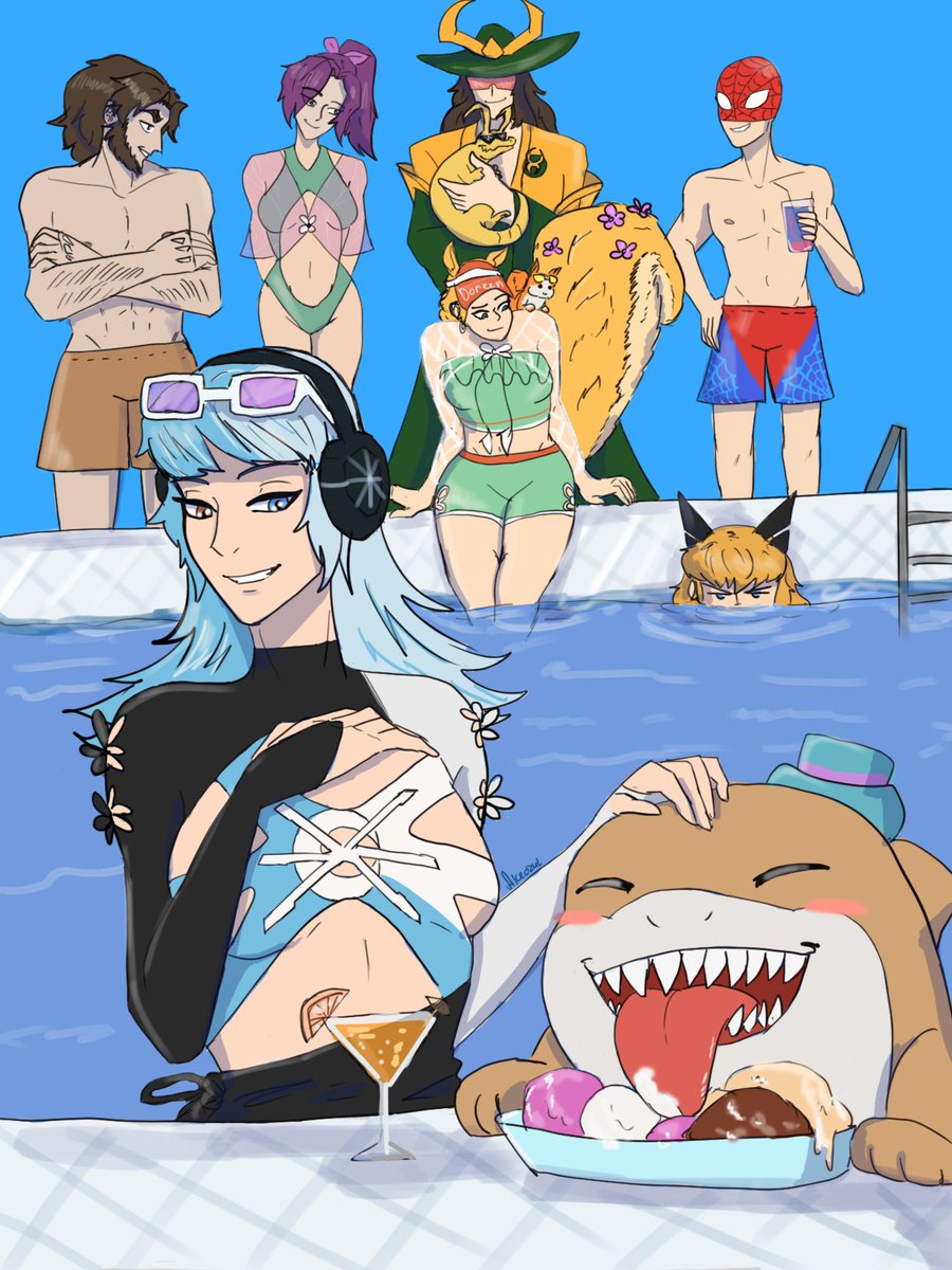 Akeozul's tweet image. I&apos;ve finished it, thank you for waiting
#MarvelRivals