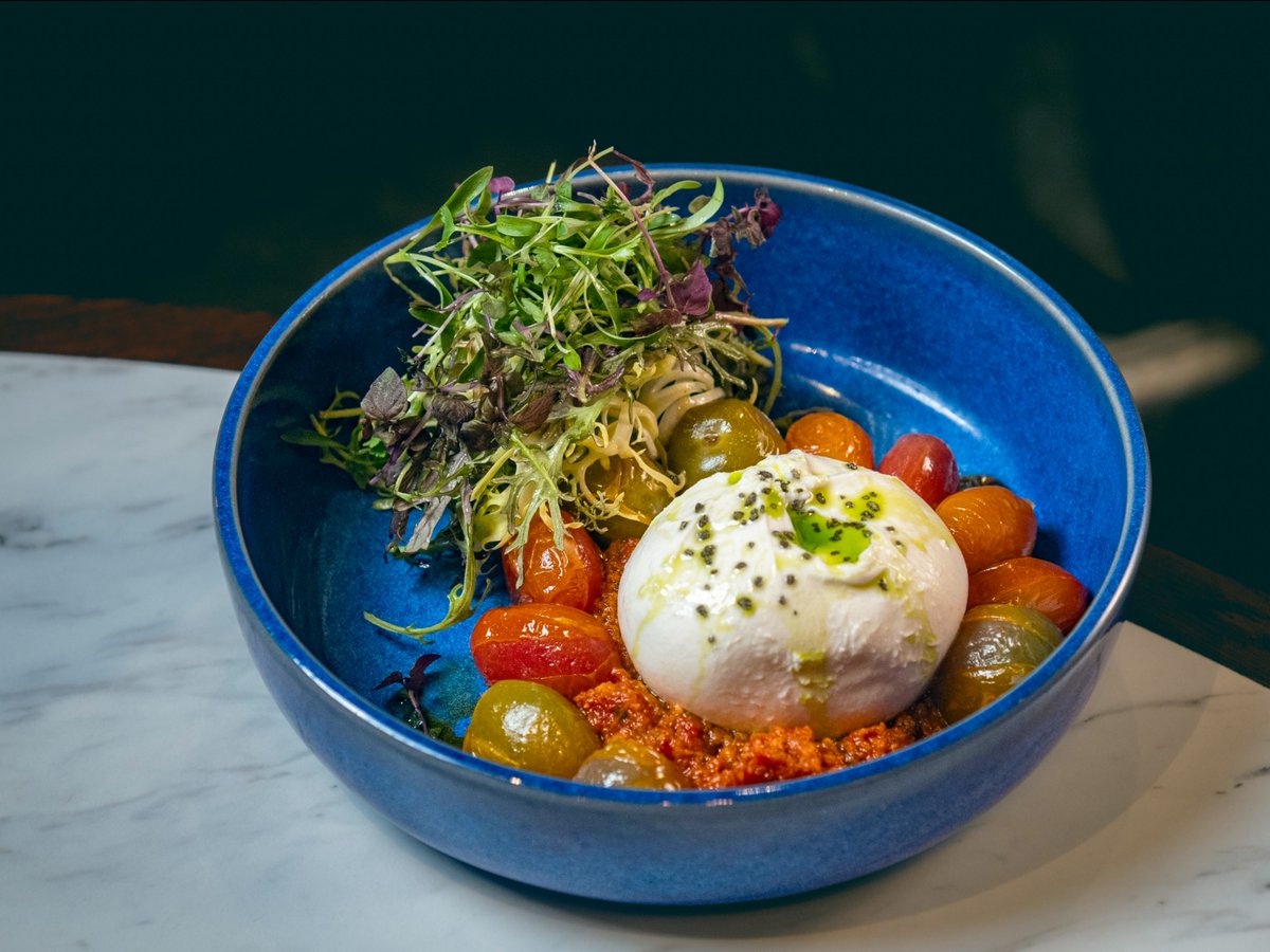 Creamy, dreamy, burrata perfection 🥗

Let us tempt your palate with flavors that satisfy every craving at #RWPrime! Explore the #menu and book your #reservation 🔗 bit.ly/4mAsRJJ