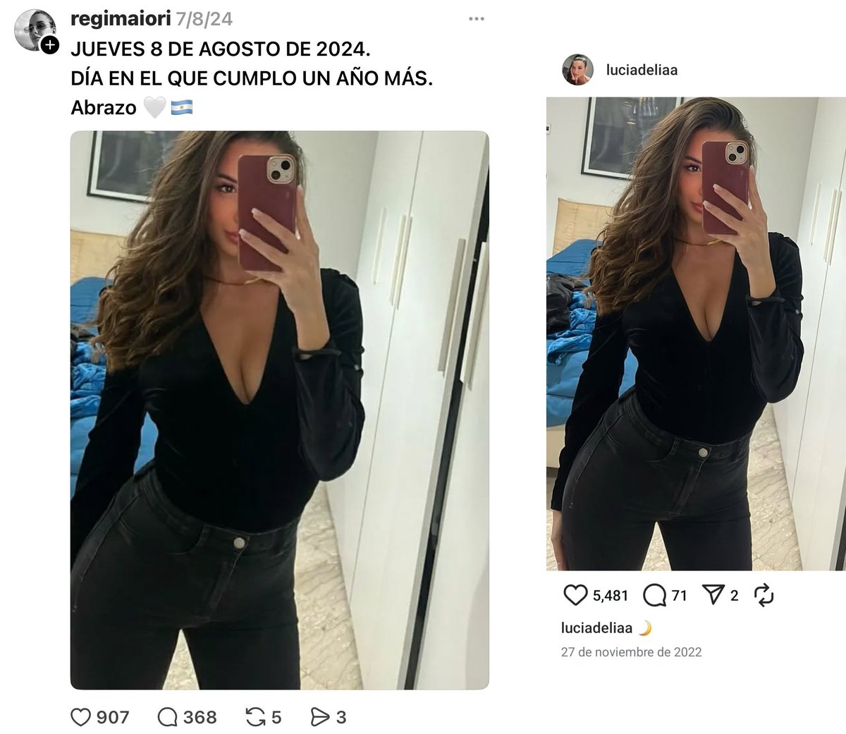 No era mujer, el caso de la Sister Hong argentina

El perfil "Regina Maiori" era una supuesta mujer ultralibertaria, una "bomba", que enamoraba libertarios desde Mar Chiquita donde se habia ido a vivir hace tiempo

En realidad era un gordo tucumano que roba hace años la foto de