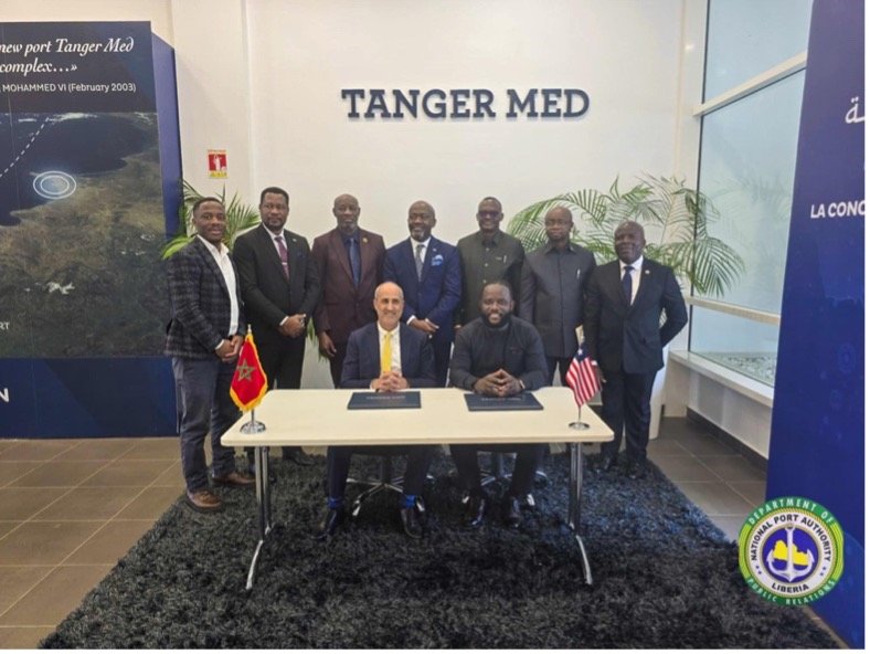 MainlandAfrica's tweet image. In May 2025, Liberia signed a port modernization agreement with Morocco's Tanger Med Engineering.
Meanwhile, Dakhla port which will result in Burkina Faso, Niger, and Mali having access to the Atlantic has reached 30% completion. The development is full funded by Morocco.