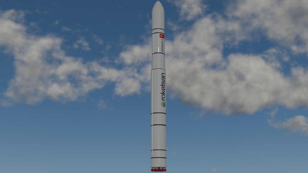 ztkompo's tweet photo. 🇹🇷🟢⚪️ ŞİMŞEK-2 / 3D

Şimşek-2, 1.500 kilogram ağırlığındaki bir uyduyu veya benzer ölçekteki faydalı yükleri 700 kilometre üzerindeki Güneş eşzamanlı yörüngeye taşıyabilecek şekilde tasarlandı. Sistem, üç kademeli ve sıvı yakıtlı roket motoruna sahip.

#idef #IDEF25 #roketsan https://t.co/E8NnluPNJQ