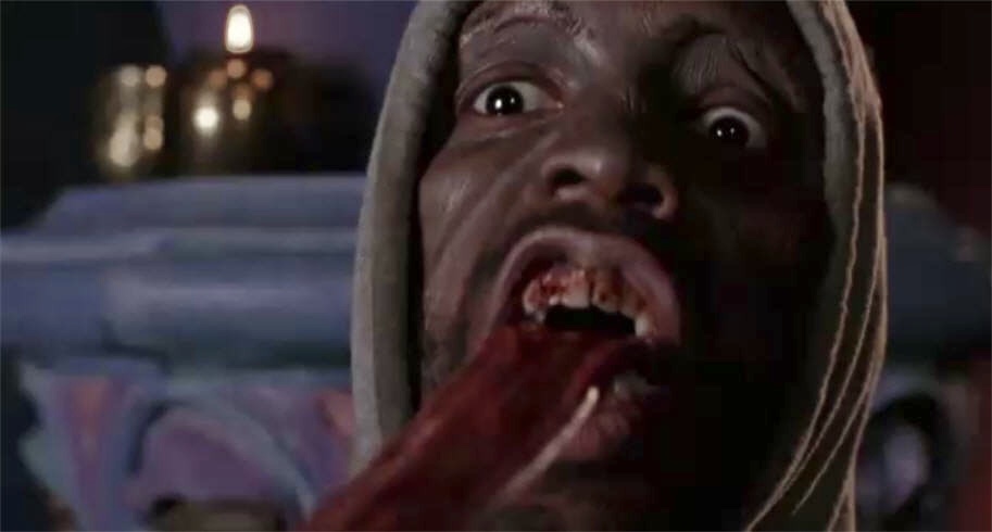 EugWSerra's tweet photo. On October 27, 1995, Vampire in Brooklyn was released. #VampireInBrooklyn #WesCraven #EddieMurphy #AngelaBassett #KadeemHardison #JohnWitherspoon #ZakesMokae https://t.co/WmLffbErXd