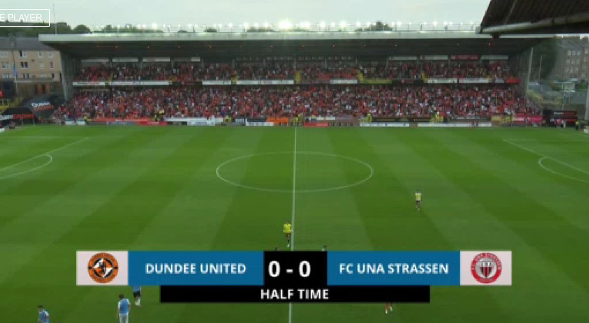 LuxembourgFooty's tweet image. HALF-TIME
๐ด๓ ง๓ ข๓ ณ๓ ฃ๓ ด๓ ฟDundee United 0โฃ๐0โฃ UNA Strassen๐ฑ๐บ
One pixel for each team on my stream.
59% possession for UNA so far, enough for defensive stability and organisation. Not a lot of shots but that was expected - great strength in front of our goal so far.
#DUFCUNA ๐ฆ